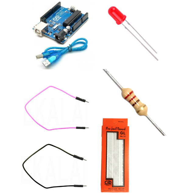 Arduino LED Blink Basic Project Kit
